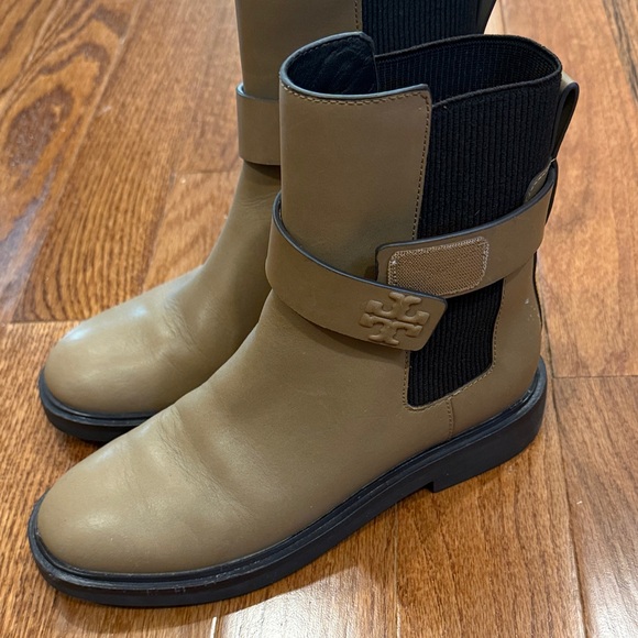 Women's Tan Tory Burch Ankle Boots - Picture 1 of 7